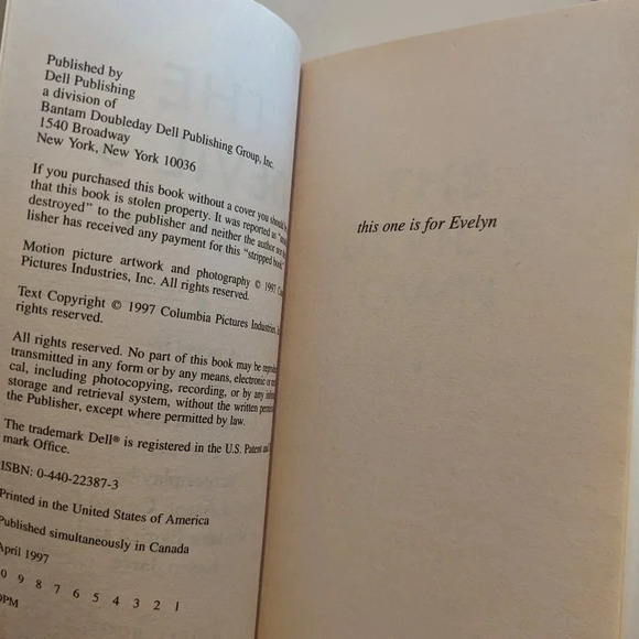 Lot of 5 Brad Pitt Books- Movie Tie-In- Seven- Sleepers- A River Runs Through It - Picture 14 of 16